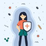 Concepto de sistema inmune _ Vector gratuito