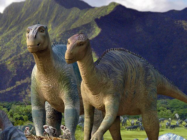 Iguanodon dinosaurio