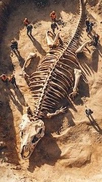 fosiles dinosaurio real