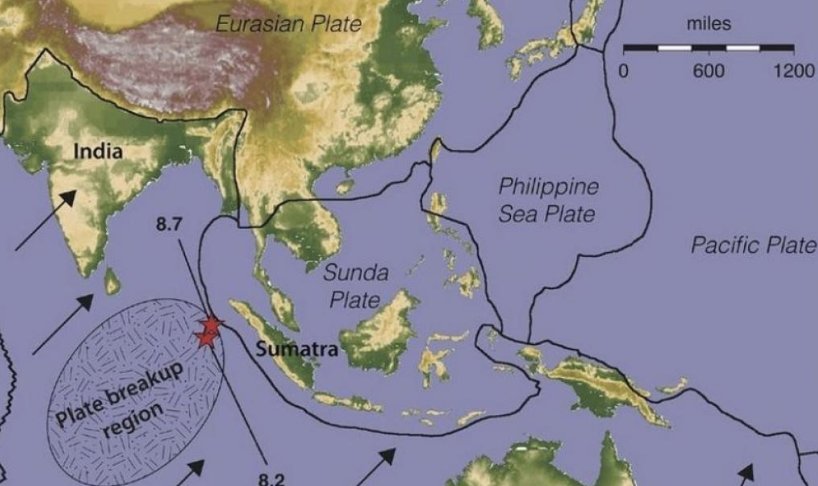 tectonica de placas en bali