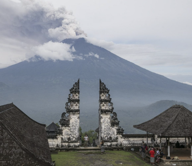 volcanes en bali